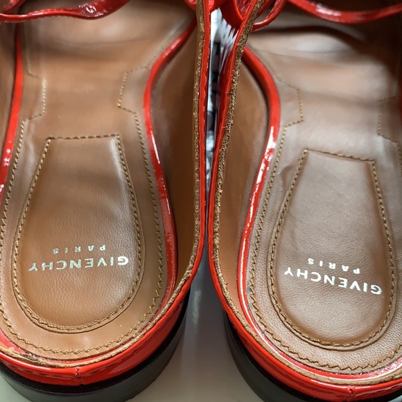 Givenchy patent leather lace up ballerinas - Picture 8 of 13